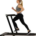 Sunny Health & Fitness ASUNA Space Saving Treadmill Exercise for Home Gym